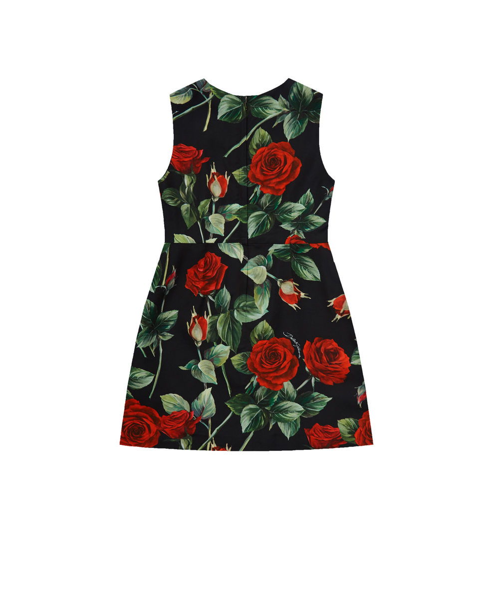 Дитяча сукня Dolce&Gabbana Kids L52DX5-FS8CR-B, чорний колір • Купити в інтернет-магазині Kameron