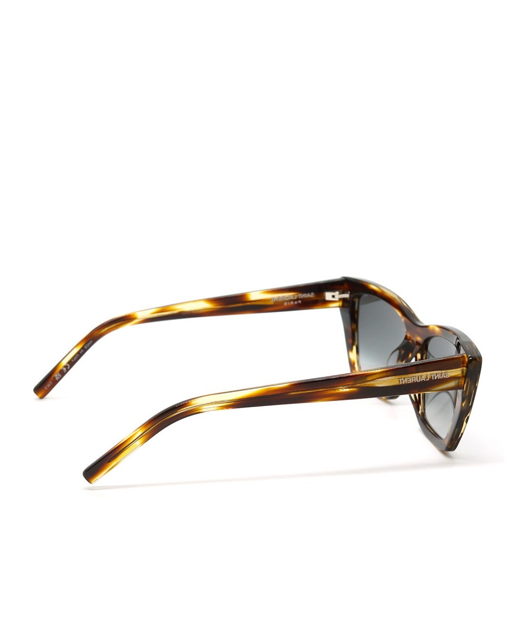 Солнцезащитные очки Saint Laurent SL 276 MICA-042, коричневый цвет • Купить в интернет-магазине Kameron