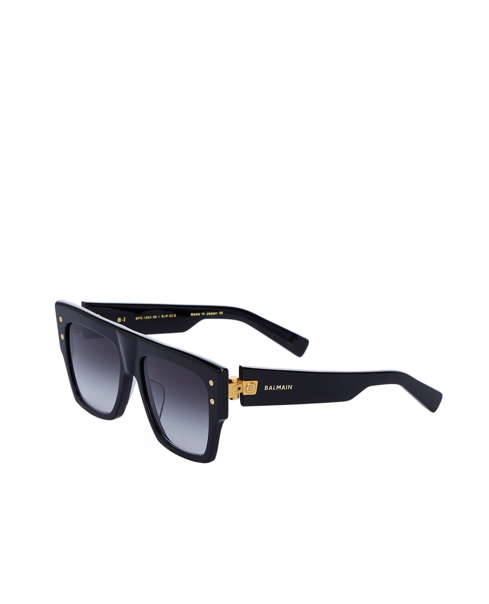 Сонцезахисні окуляри Balmain BPS-100A-56, чорний колір • Купити в інтернет-магазині Kameron