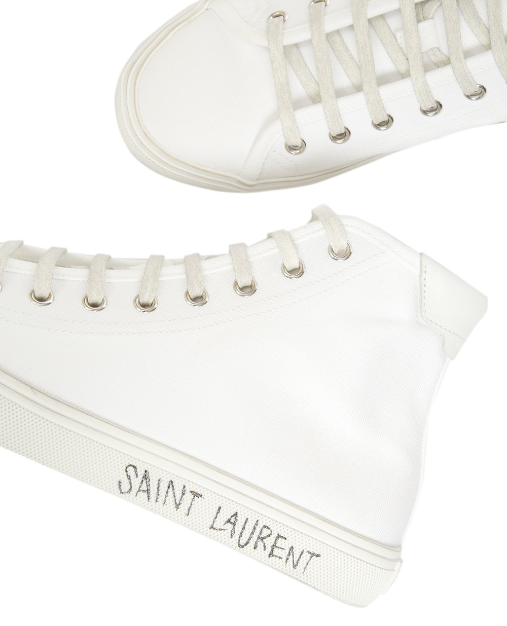 Кеди Malibu Saint Laurent 606076-GUZ20-, білий колір • Купити в інтернет-магазині Kameron