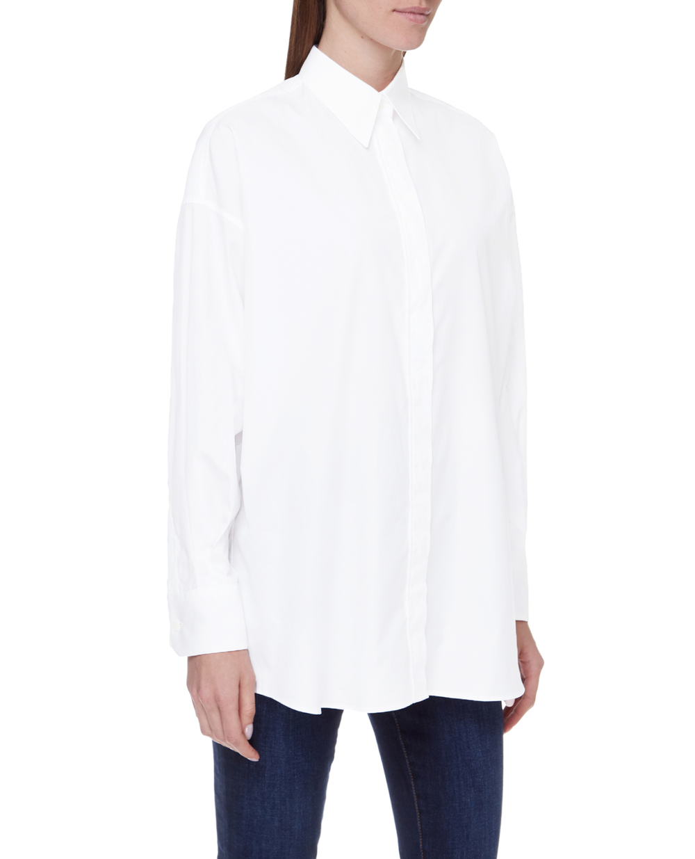 Рубашка Dolce&Gabbana F5N86T-FU5K9, белый цвет • Купить в интернет-магазине Kameron