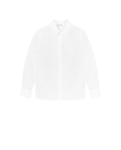 Dolce&Gabbana Детская льняная рубашка - Артикул: L42S70-G7YEA-B
