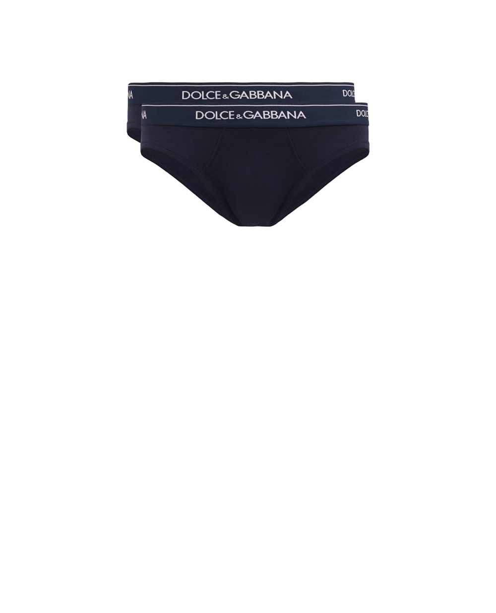 Брифи (2 шт.) Dolce&Gabbana M9C03J-ONN95, чорний колір • Купити в інтернет-магазині Kameron