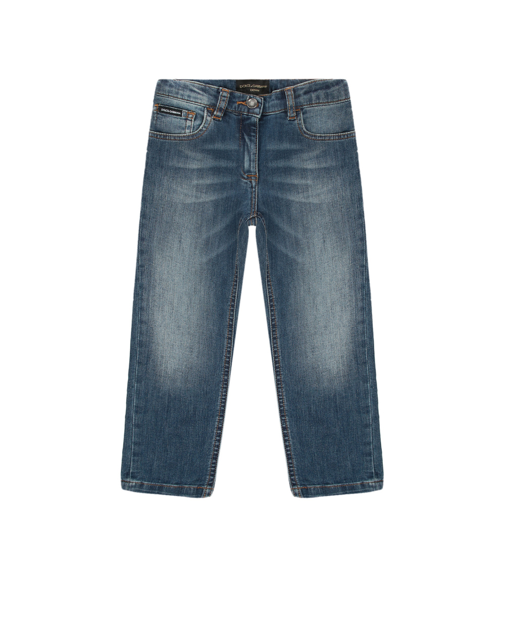 Детские джинсы Dolce&Gabbana Kids L51F53-LD719-B, синий цвет • Купить в интернет-магазине Kameron