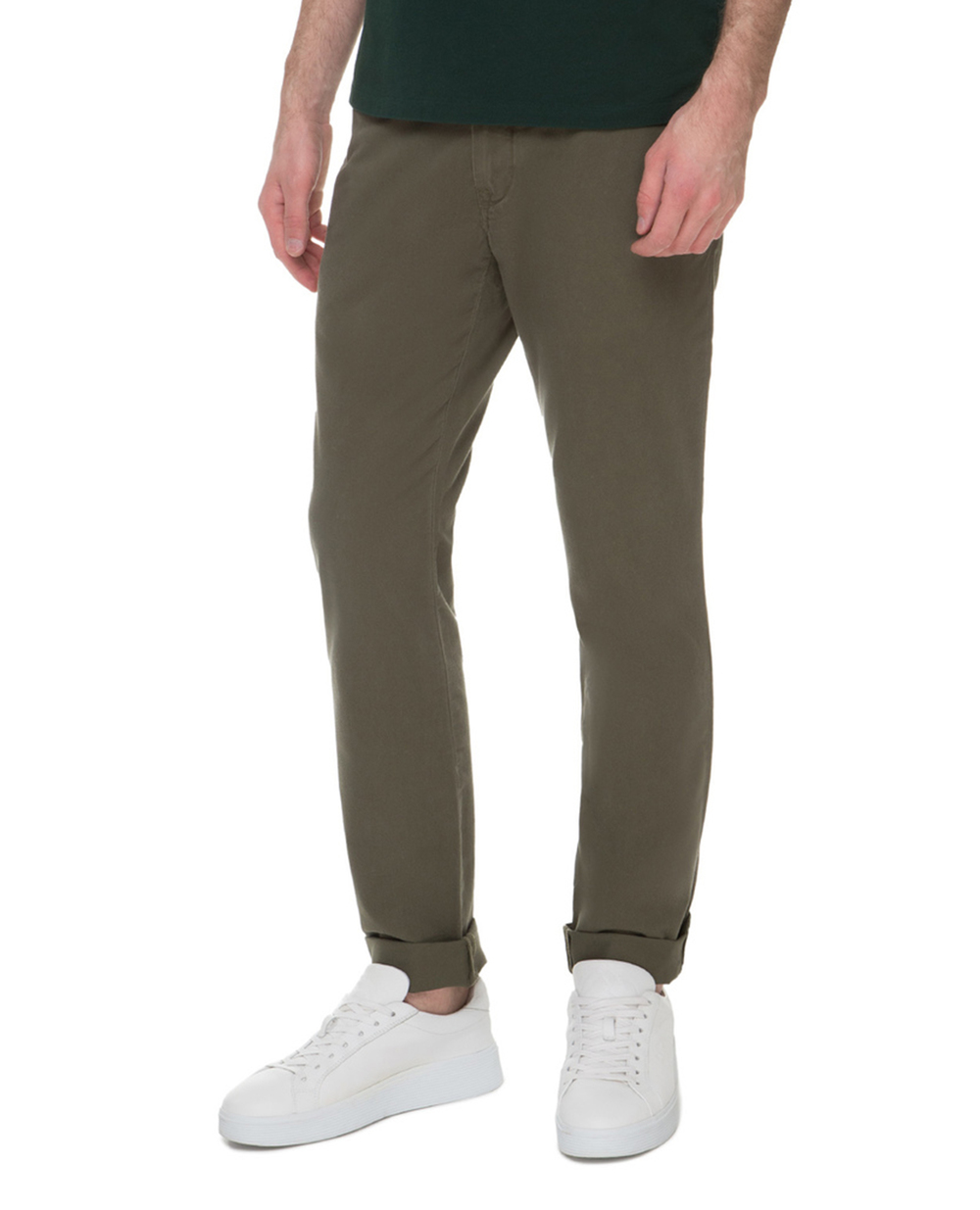 Чиноси Stretch Slim Fit Polo Ralph Lauren 710704176019, зелений колір • Купити в інтернет-магазині Kameron