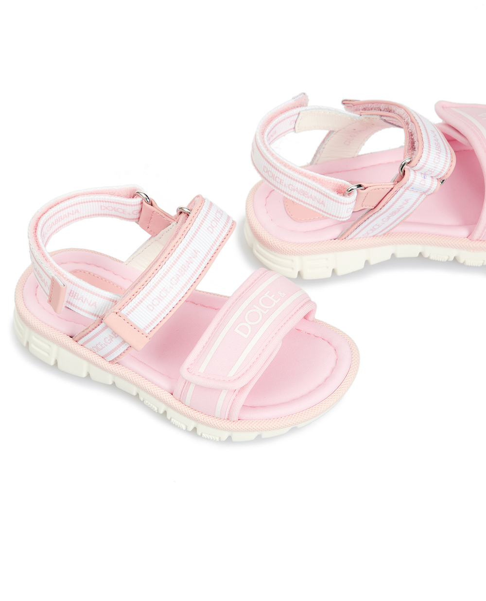 Сандалії Dolce&Gabbana DL0066-AO260, рожевий колір • Купити в інтернет-магазині Kameron