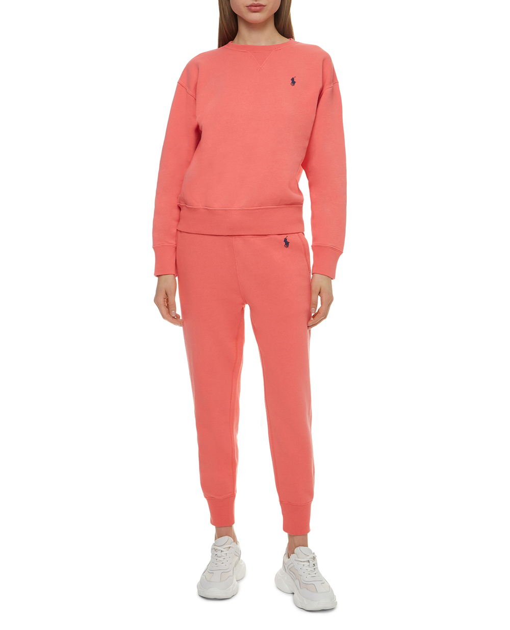 Спортивные брюки Polo Ralph Lauren 211794397007, коралловый цвет • Купить в интернет-магазине Kameron