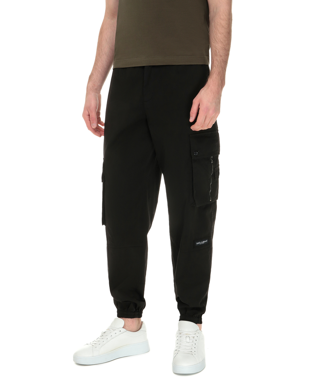 Спортивні брюки Dolce&Gabbana GWBZHT-G8DS4, чорний колір • Купити в інтернет-магазині Kameron
