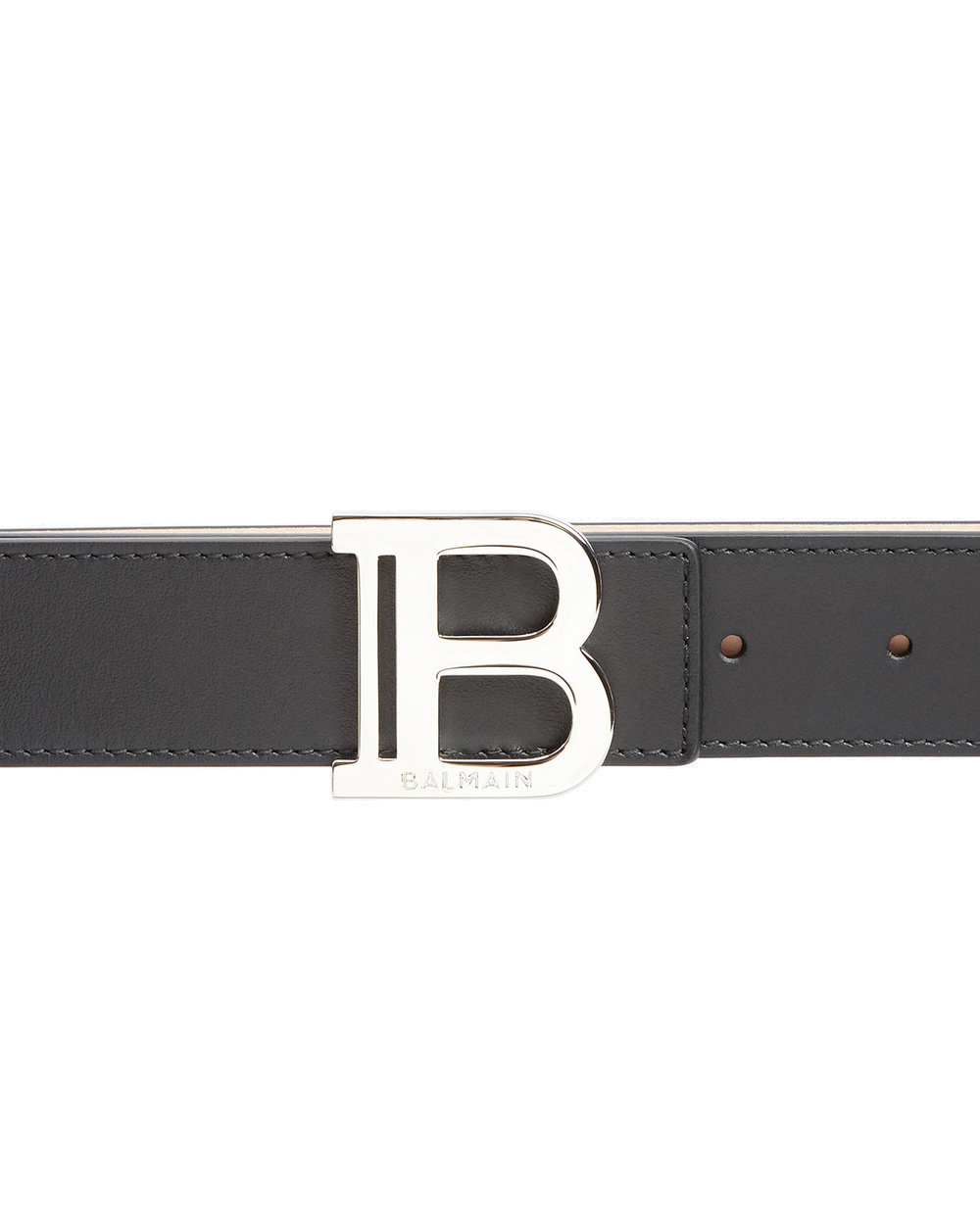 Кожаный ремень Balmain XM1WJ000LCFP, черный цвет • Купить в интернет-магазине Kameron