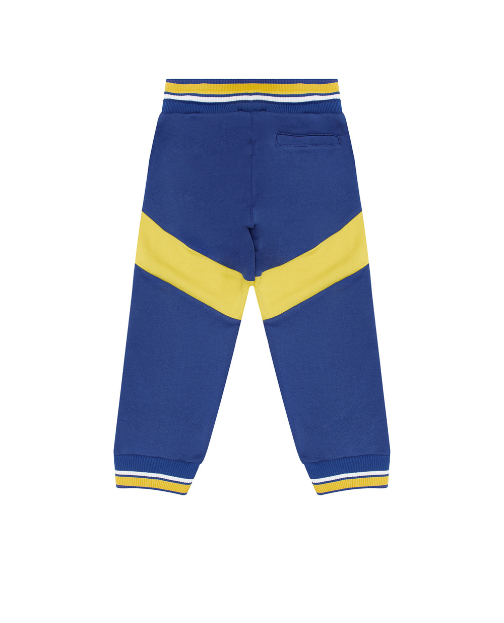 Детские спортивные брюки (костюм) Dolce&Gabbana Kids L4JPHO-G7H8V-S, синий цвет • Купить в интернет-магазине Kameron
