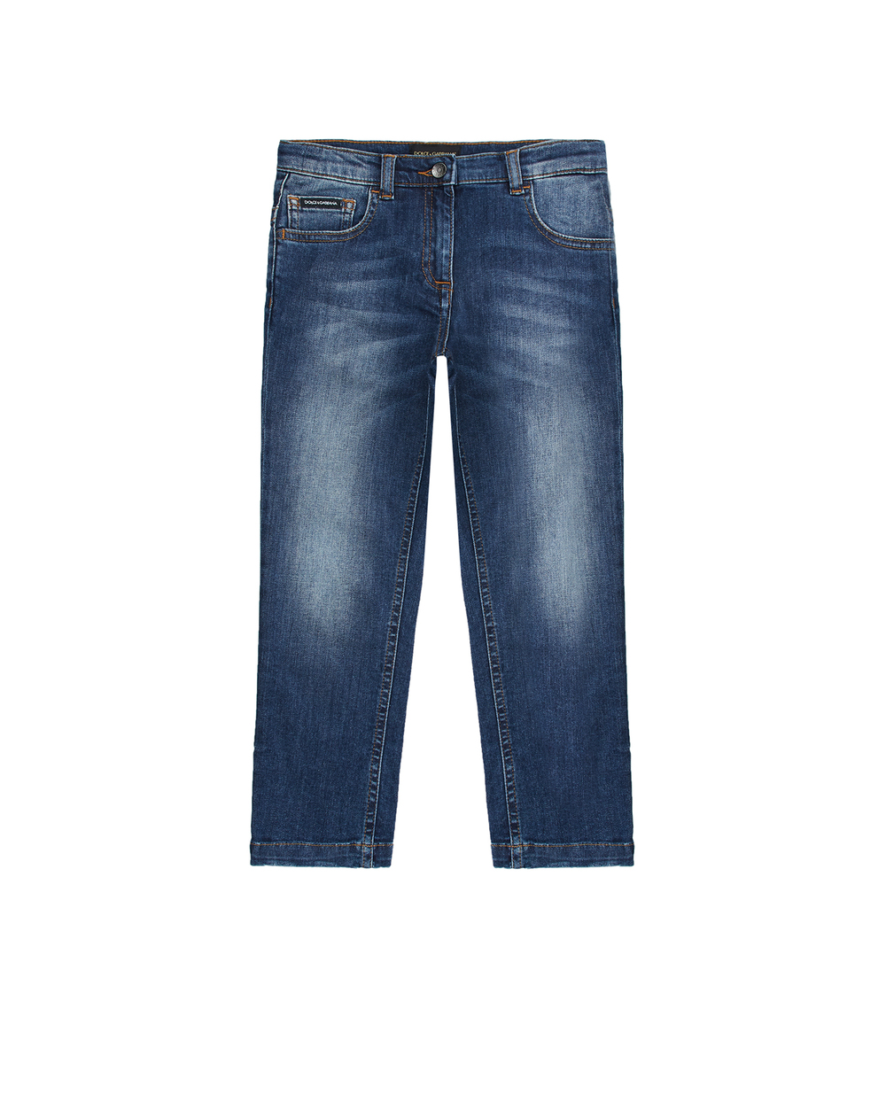 Детские джинсы Dolce&Gabbana Kids L51F10-LD719-B, темно-синий цвет • Купить в интернет-магазине Kameron