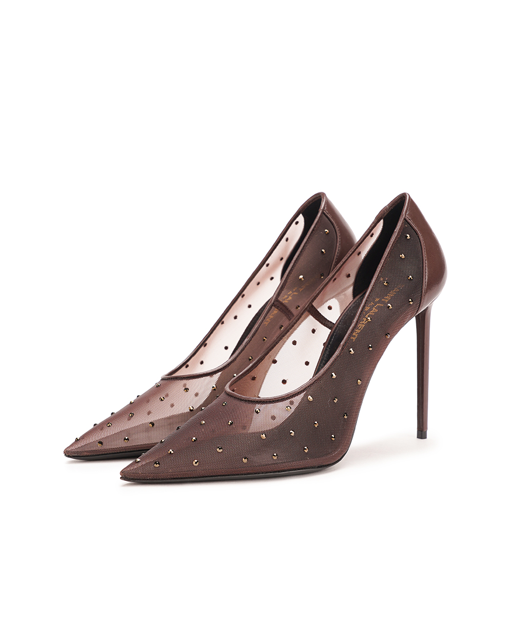 Туфли Anja Saint Laurent 755099-2WJ0D, коричневый цвет • Купить в интернет-магазине Kameron