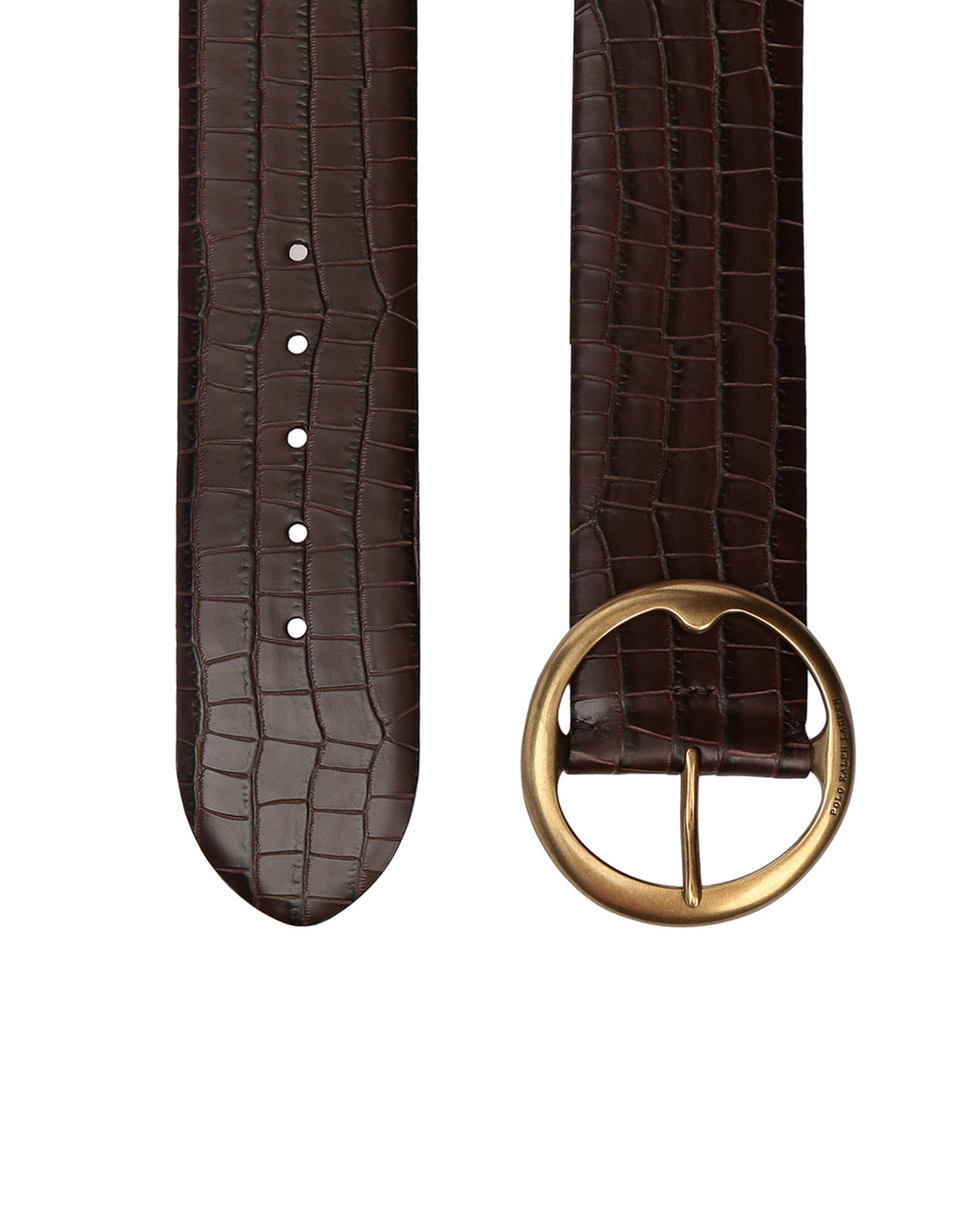 Кожаный ремень Polo Ralph Lauren 429751683002, коричневый цвет • Купить в интернет-магазине Kameron