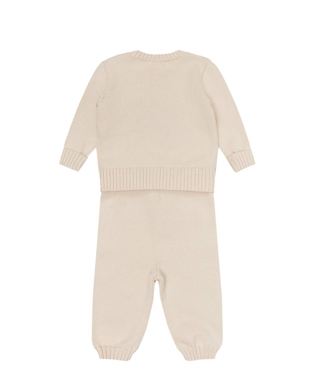 Детский костюм (свитер, брюки) Polo Ralph Lauren Kids 310881432001, бежевый цвет • Купить в интернет-магазине Kameron