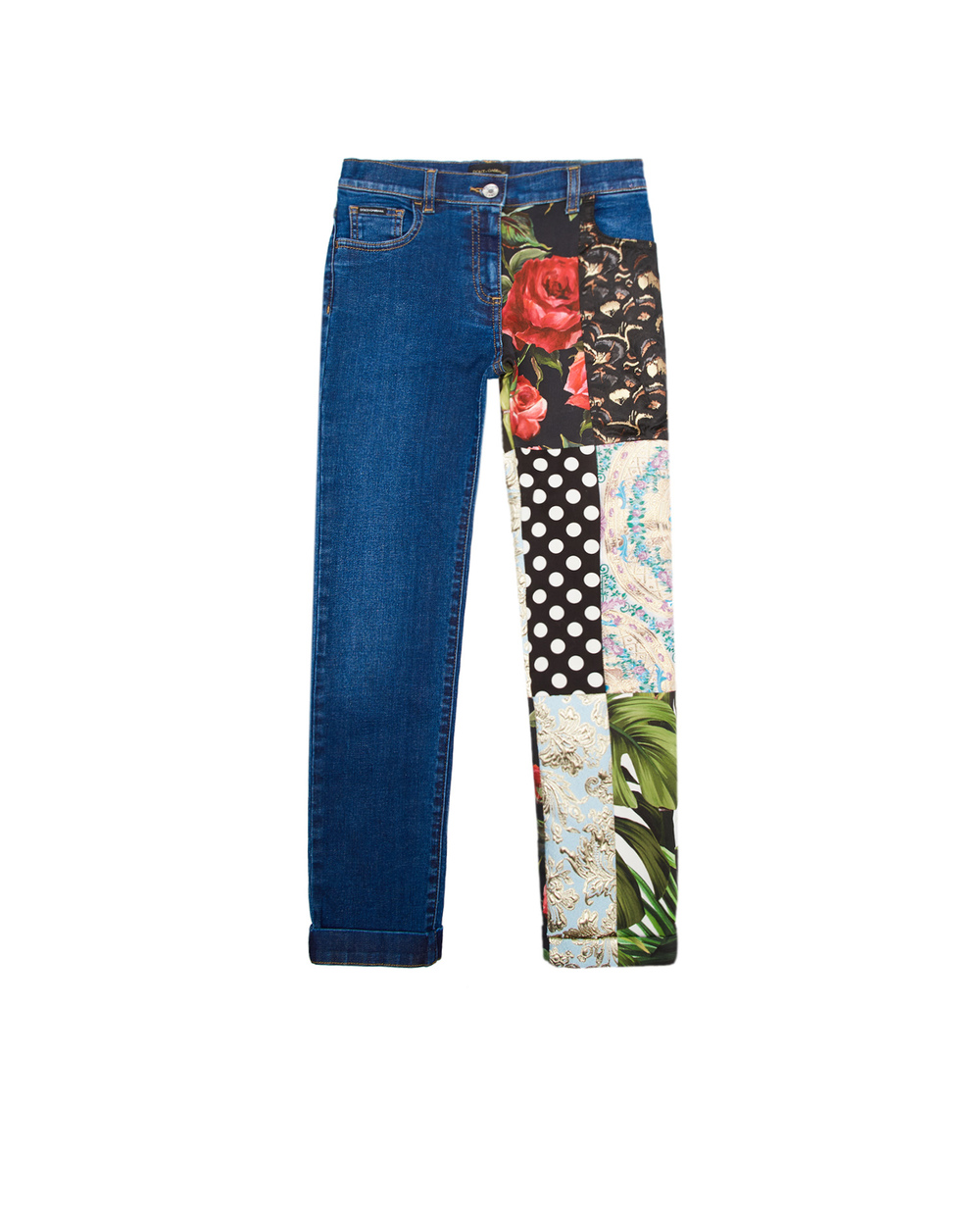 Детские джинсы Dolce&Gabbana Kids L52F20-G7YPR-S, синий цвет • Купить в интернет-магазине Kameron