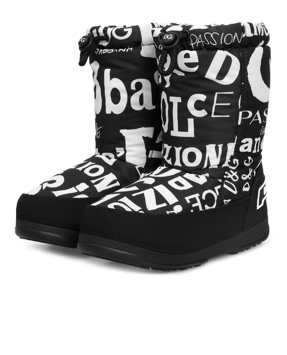Чоботи Dolce&Gabbana DA0956-AT323-S, чорний колір • Купити в інтернет-магазині Kameron
