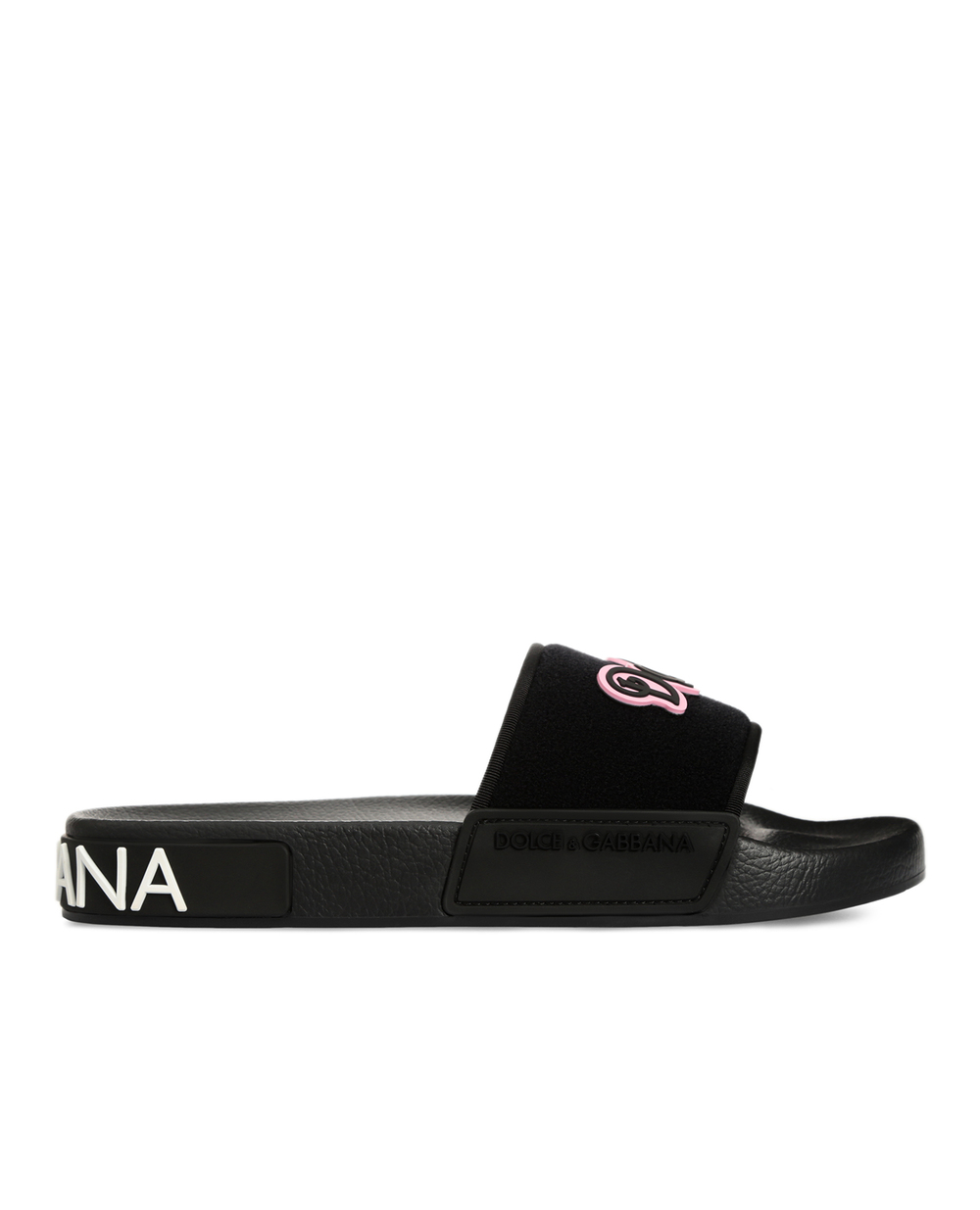Слайдери Dolce&Gabbana CW0132-AA108, чорний колір • Купити в інтернет-магазині Kameron