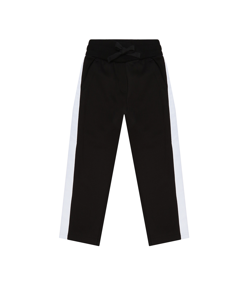Спортивные брюки Dolce&Gabbana Kids L5JP6C-G7VAF-S, черный цвет • Купить в интернет-магазине Kameron