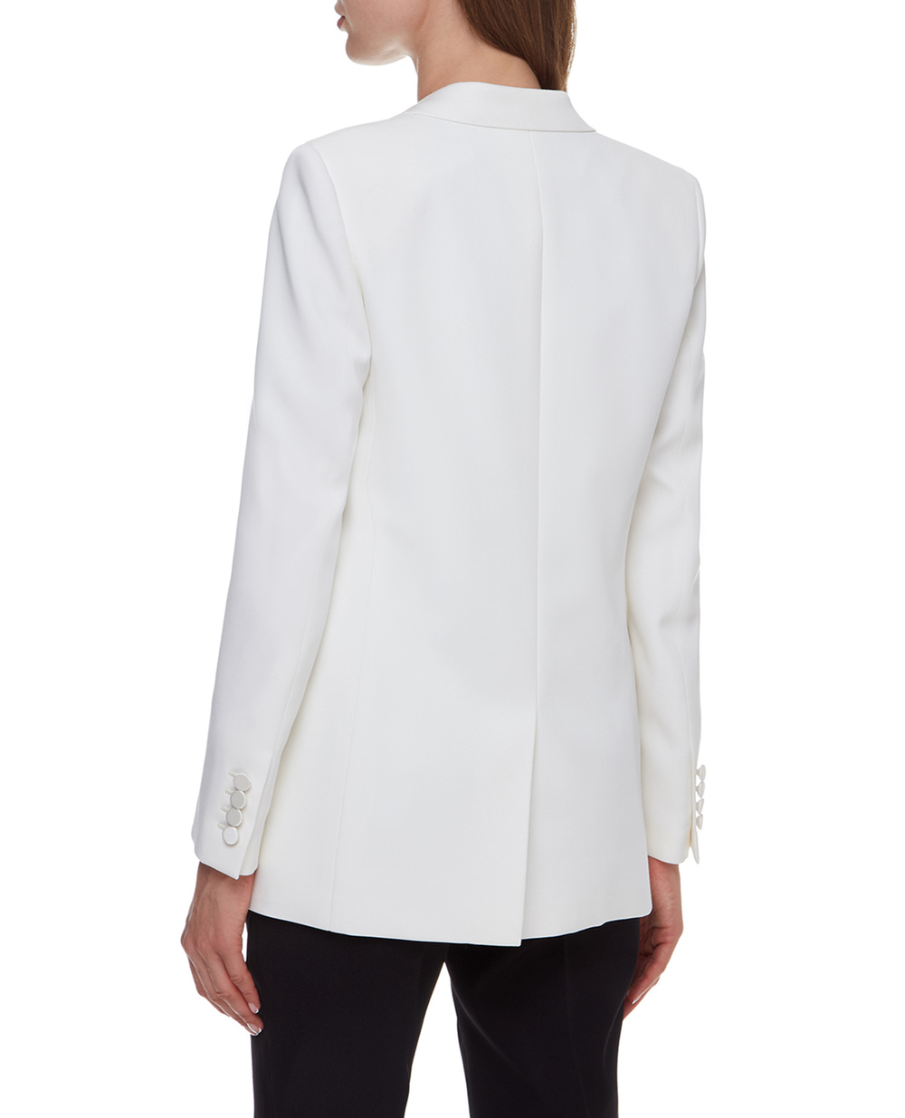 Вовняний жакет Saint Laurent 514631-Y513W, білий колір • Купити в інтернет-магазині Kameron