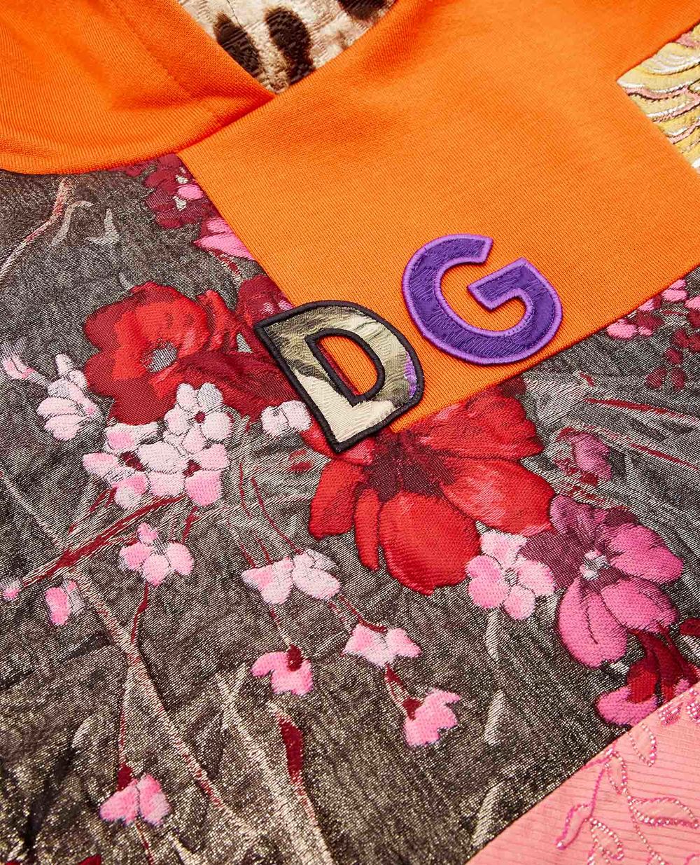 Худи Dolce&Gabbana Kids L5JD2M-G7YPV-S, разноцветный цвет • Купить в интернет-магазине Kameron