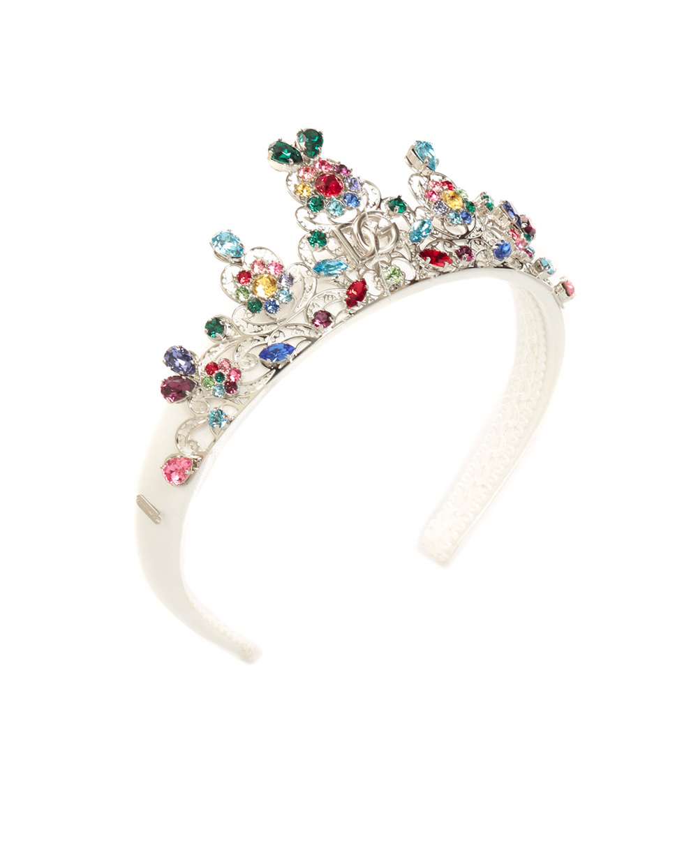 Обруч Dolce&Gabbana WHN8J1-W1111, белый цвет • Купить в интернет-магазине Kameron