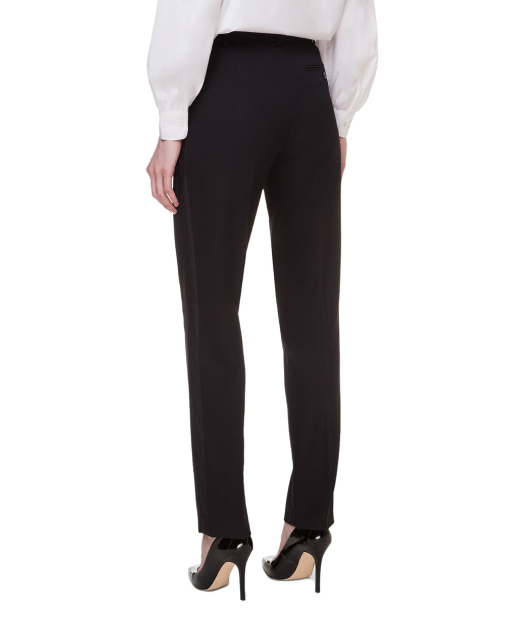 Вовняні штани Polo Ralph Lauren 211765375001, чорний колір • Купити в інтернет-магазині Kameron
