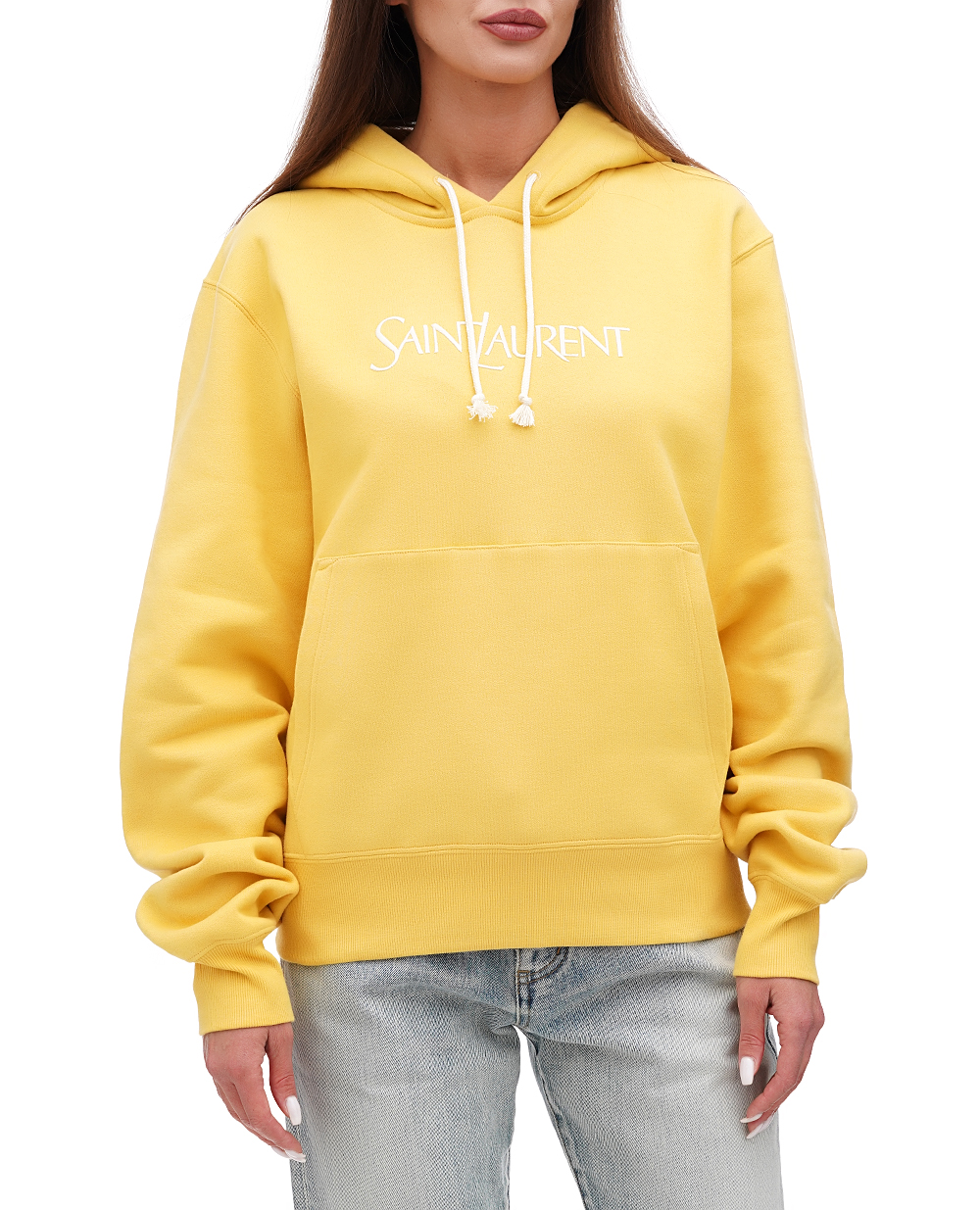 Худи Saint Laurent 779611-Y36SW, желтый цвет • Купить в интернет-магазине Kameron