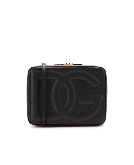 Dolce&Gabbana Кожаная сумка DG Logo Medium - Артикул: BB7290-AW576