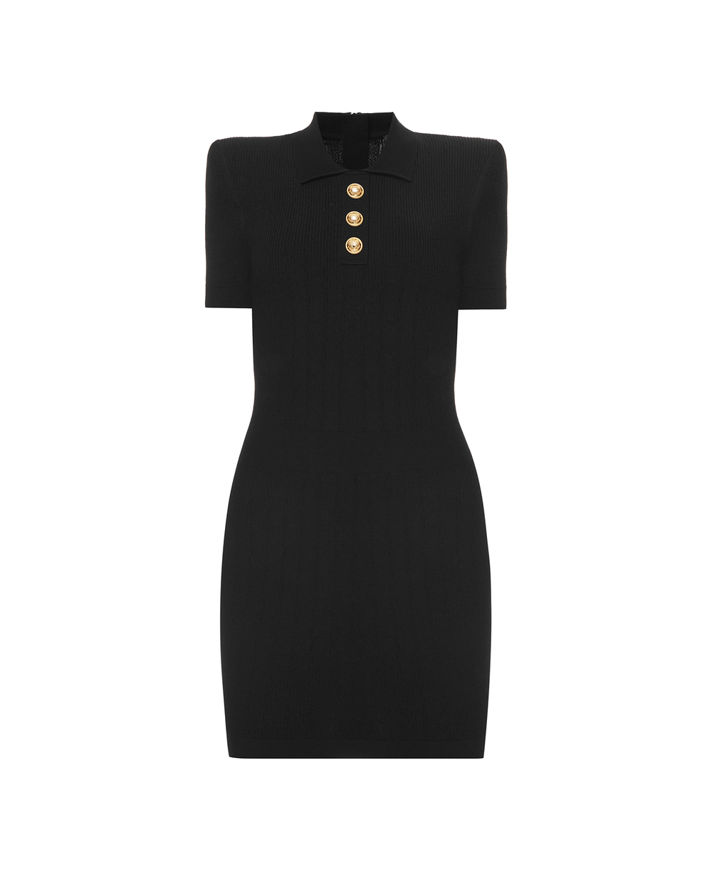 Сукня Balmain WF1R7020K211, чорний колір • Купити в інтернет-магазині Kameron