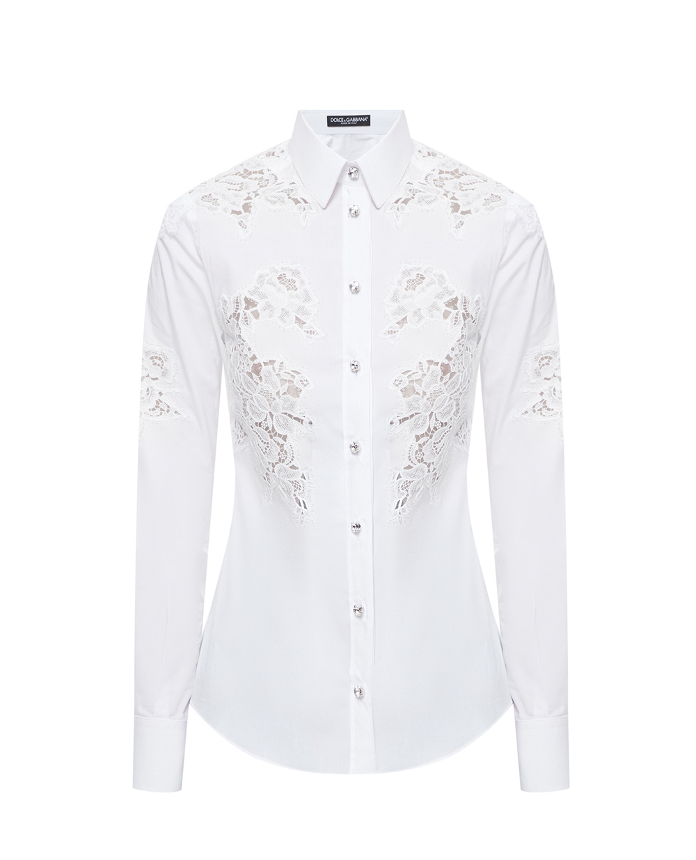Сорочка Dolce&Gabbana F5K35Z-FUEAJ, білий колір • Купити в інтернет-магазині Kameron