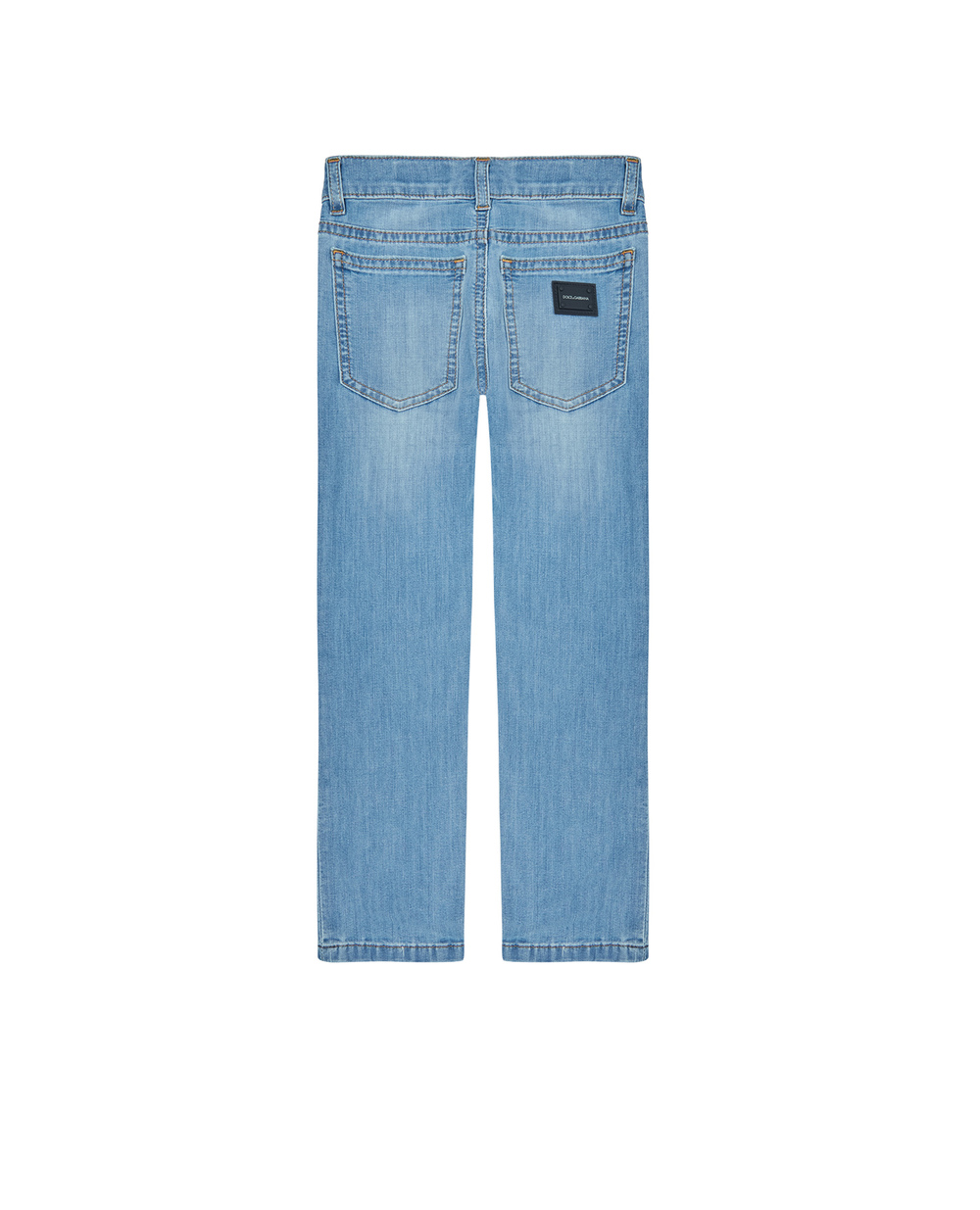 Дитячі джинси Dolce&Gabbana Kids L42F15-LD879-S, блакитний колір • Купити в інтернет-магазині Kameron