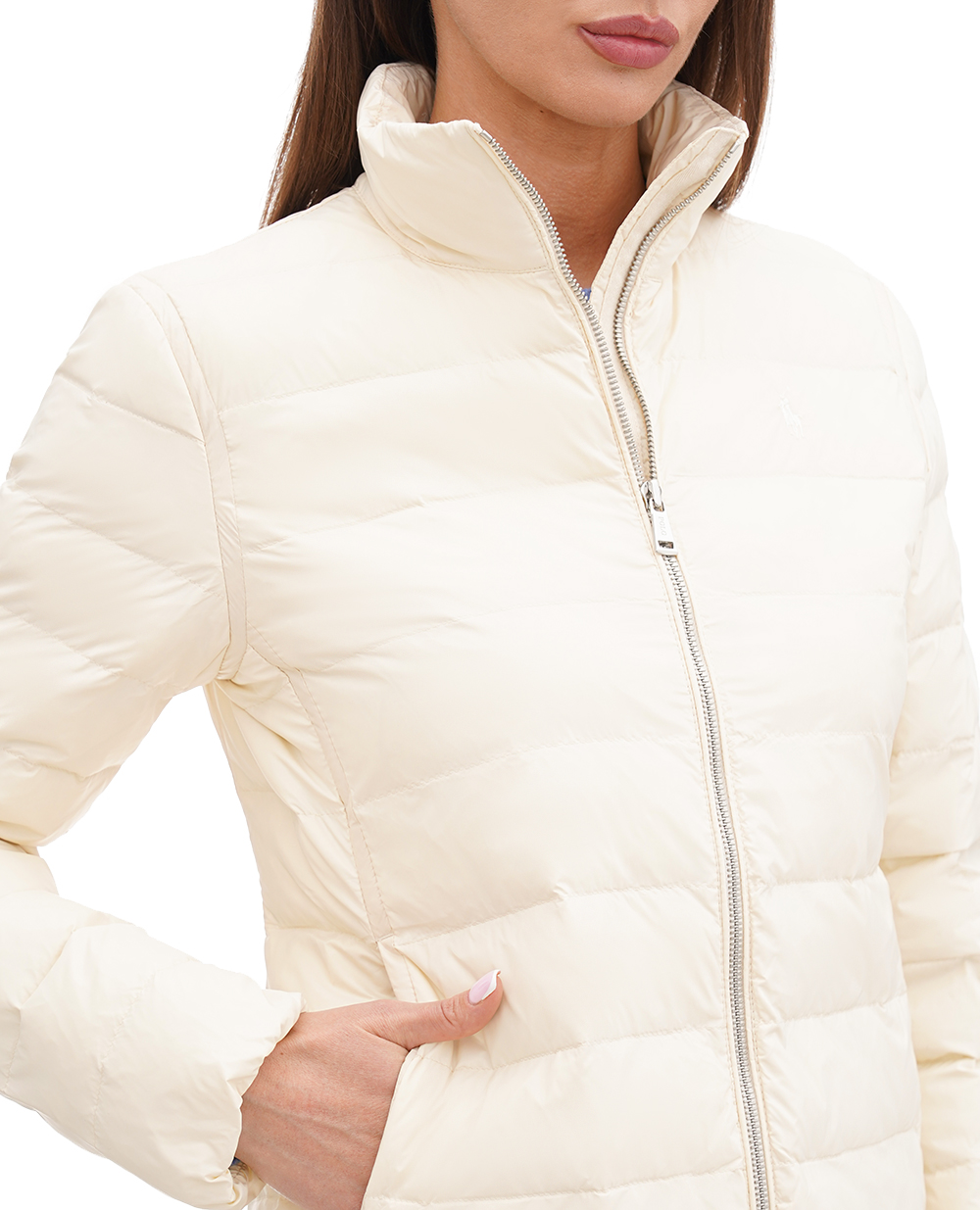 Куртка Polo Ralph Lauren 211908447003, молочний колір • Купити в інтернет-магазині Kameron