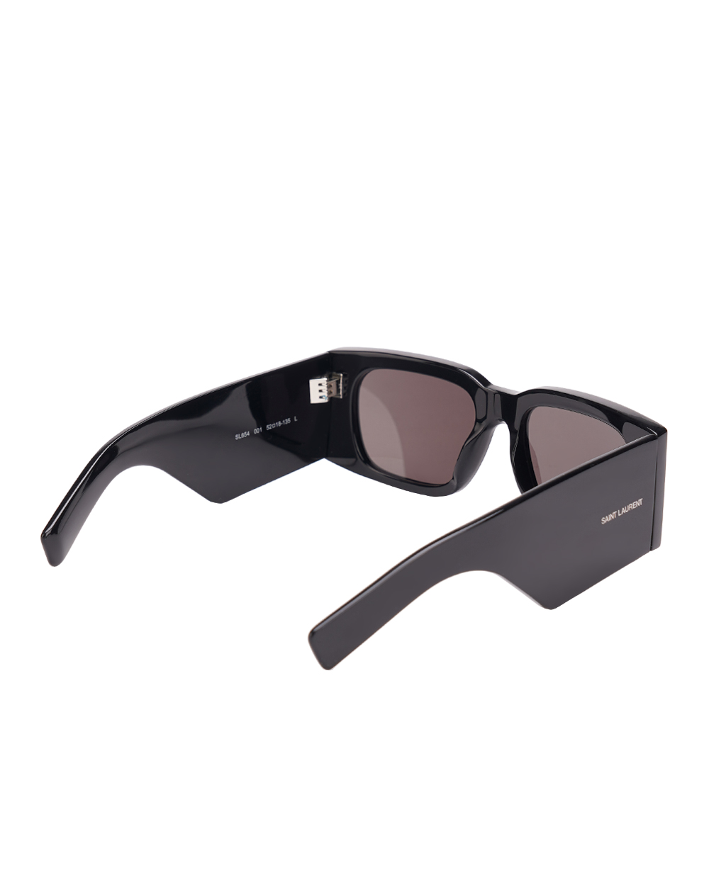 Сонцезахисні окуляри Saint Laurent SL 654-001, чорний колір • Купити в інтернет-магазині Kameron