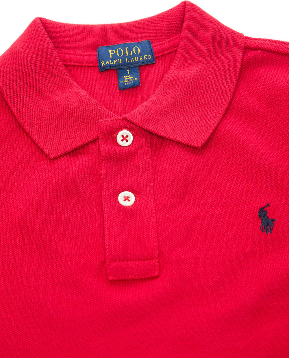 Дитяче поло Polo Ralph Lauren Kids 322603252009, красный колір • Купити в інтернет-магазині Kameron