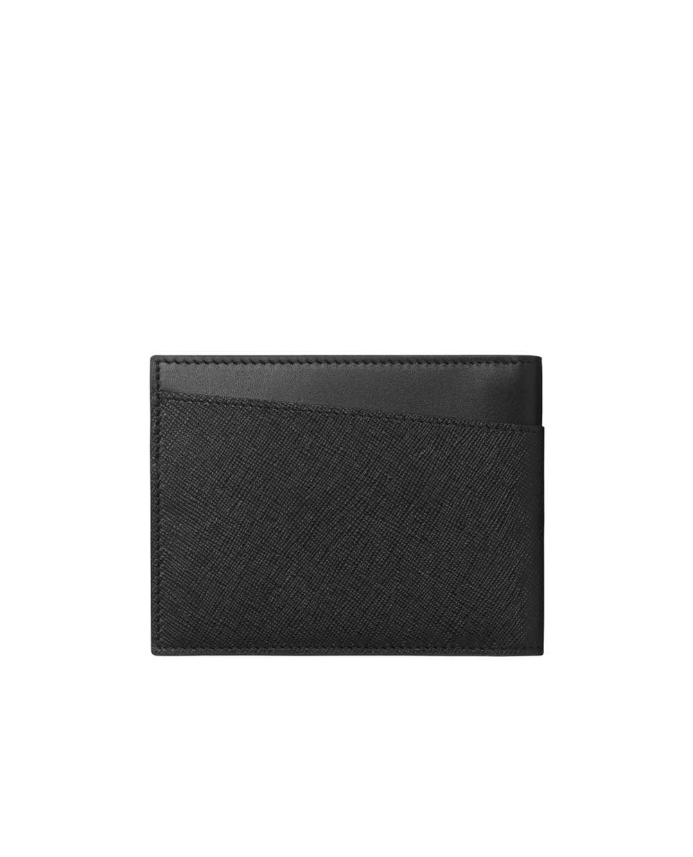 Шкіряний гаманець Montblanc Sartorial Montblanc 128576, чорний колір • Купити в інтернет-магазині Kameron