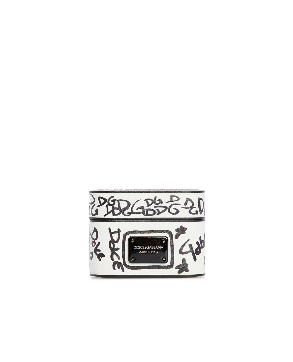 Кожаный чехол для Airpods Dolce&Gabbana BP2816-AQ276, белый цвет • Купить в интернет-магазине Kameron