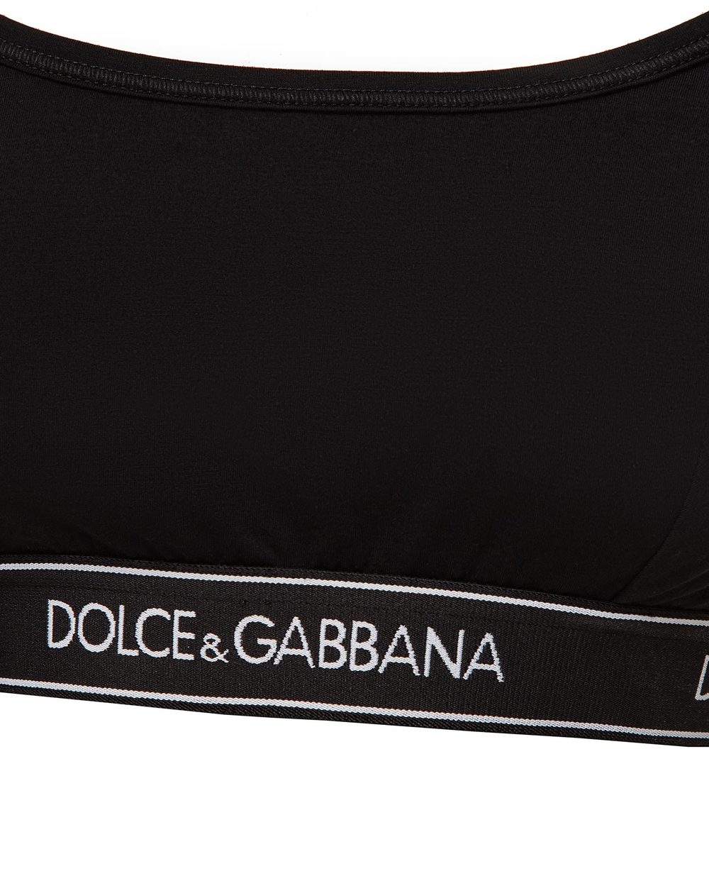 Бюстгальтер Dolce&Gabbana O1B29T-FUGJT, чорний колір • Купити в інтернет-магазині Kameron