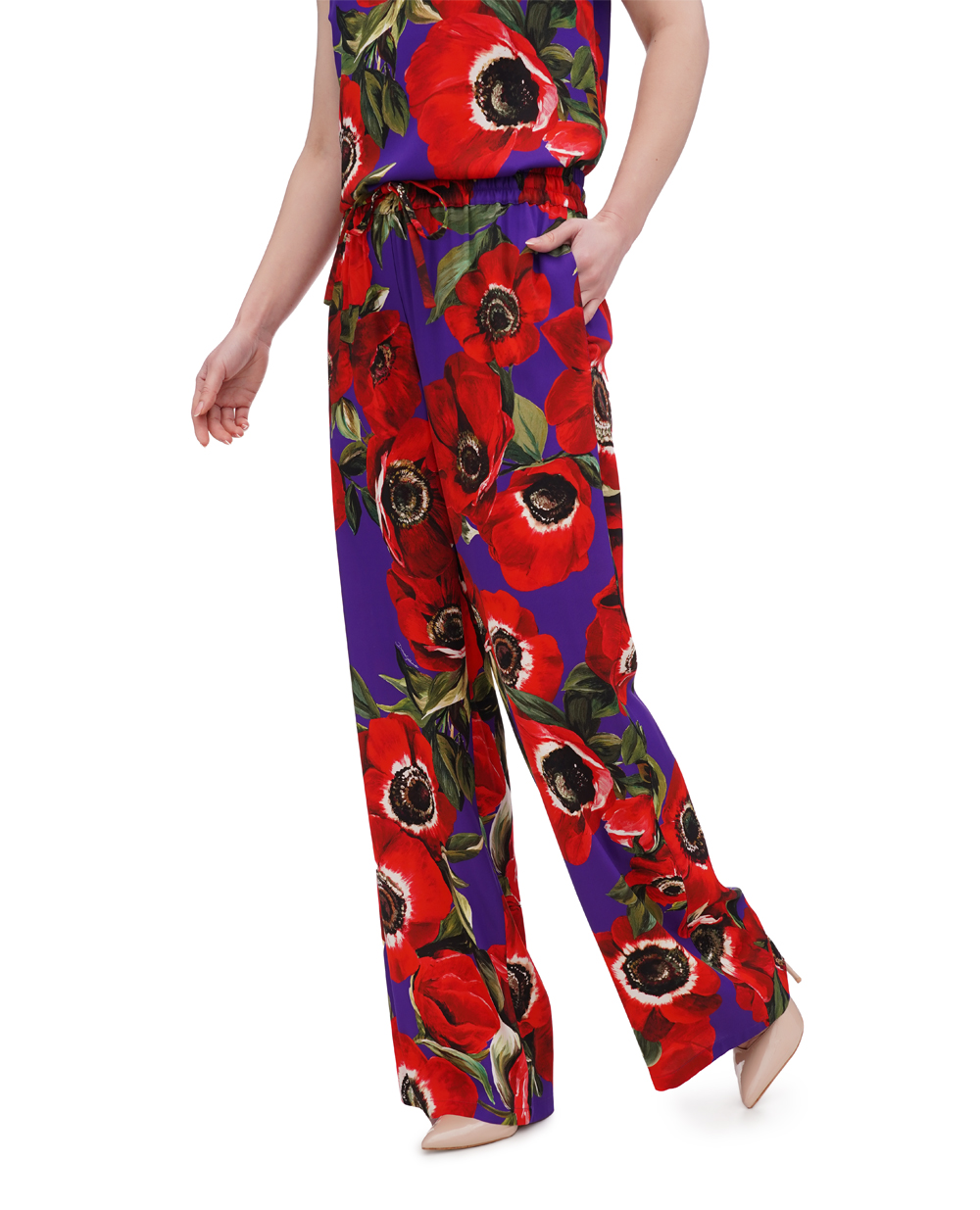 Брюки Dolce&Gabbana FTC12T-FSA55, разноцветный цвет • Купить в интернет-магазине Kameron