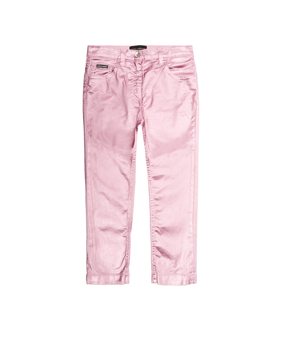 Детские джинсы Dolce&Gabbana Kids L52F28-G7A9Y-B, розовый цвет • Купить в интернет-магазине Kameron