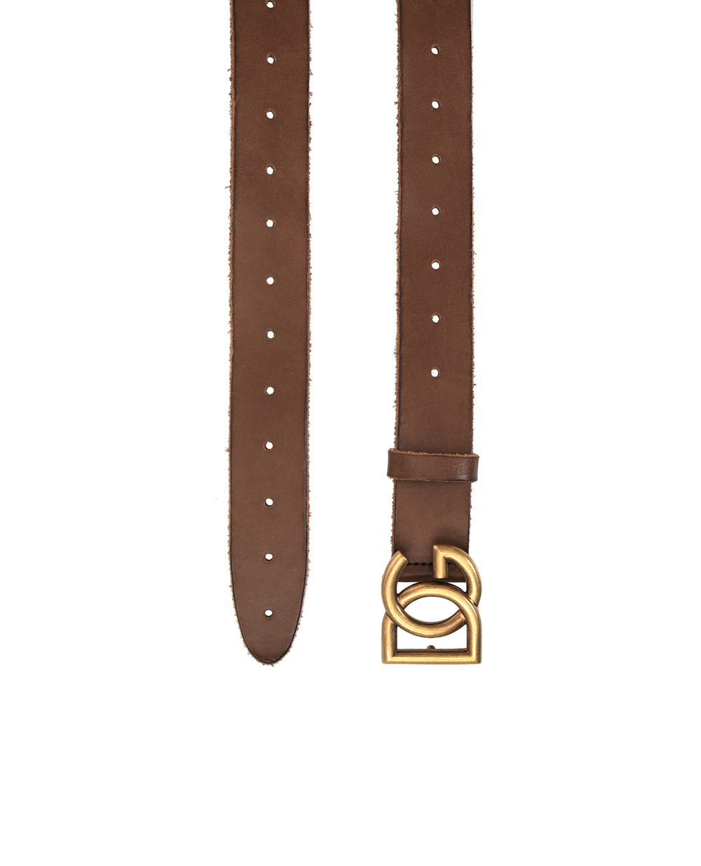 Шкіряний ремінь Dolce&Gabbana BC4518-AW597, коричневий колір • Купити в інтернет-магазині Kameron