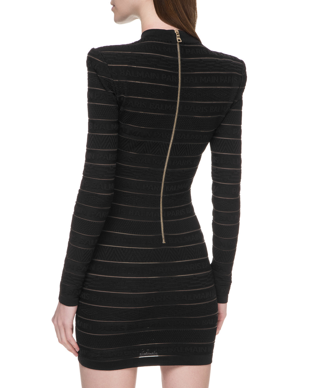 Платье Balmain TF16202K031, черный цвет • Купить в интернет-магазине Kameron