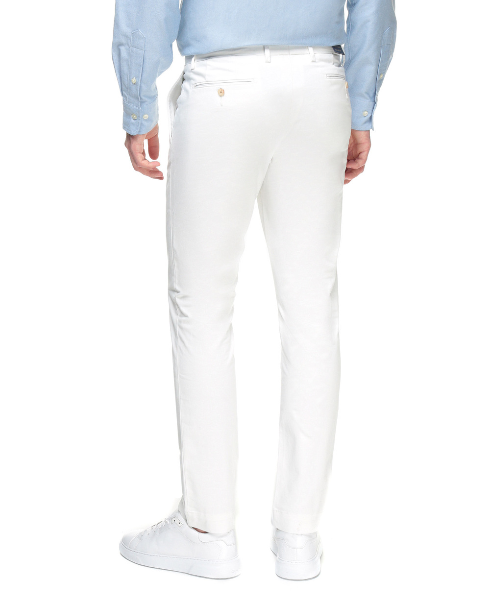 Штани Polo Ralph Lauren 710856719006, білий колір • Купити в інтернет-магазині Kameron