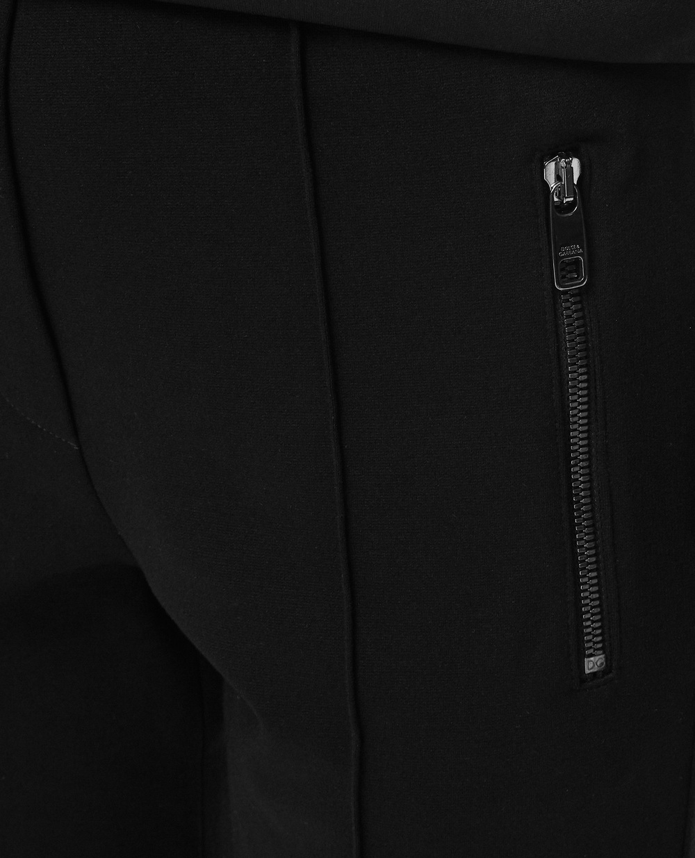Штани Dolce&Gabbana FTCD2T-GDO95, чорний колір • Купити в інтернет-магазині Kameron