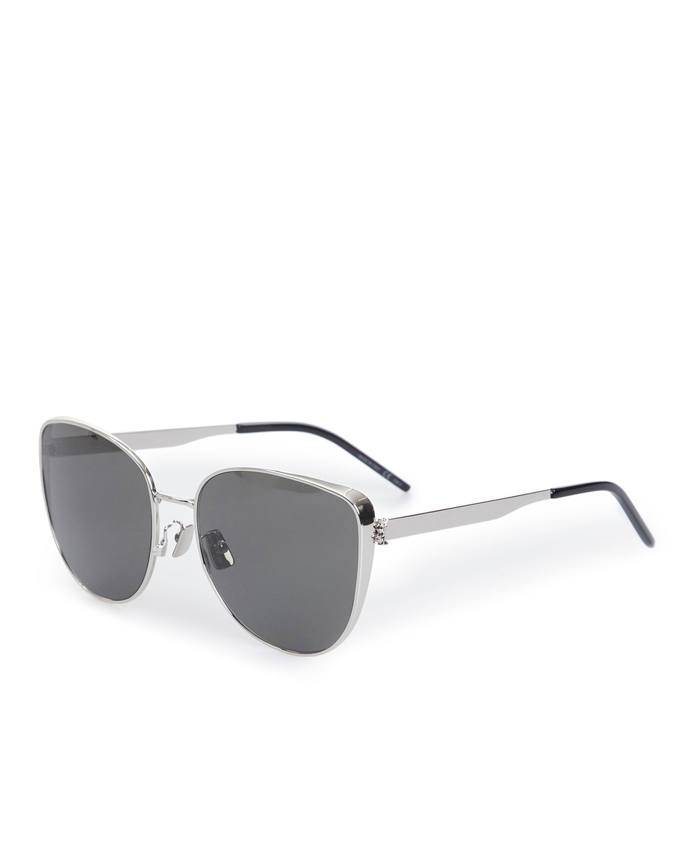 Сонцезахисні окуляри Saint Laurent SL M89-004, чорний колір • Купити в інтернет-магазині Kameron
