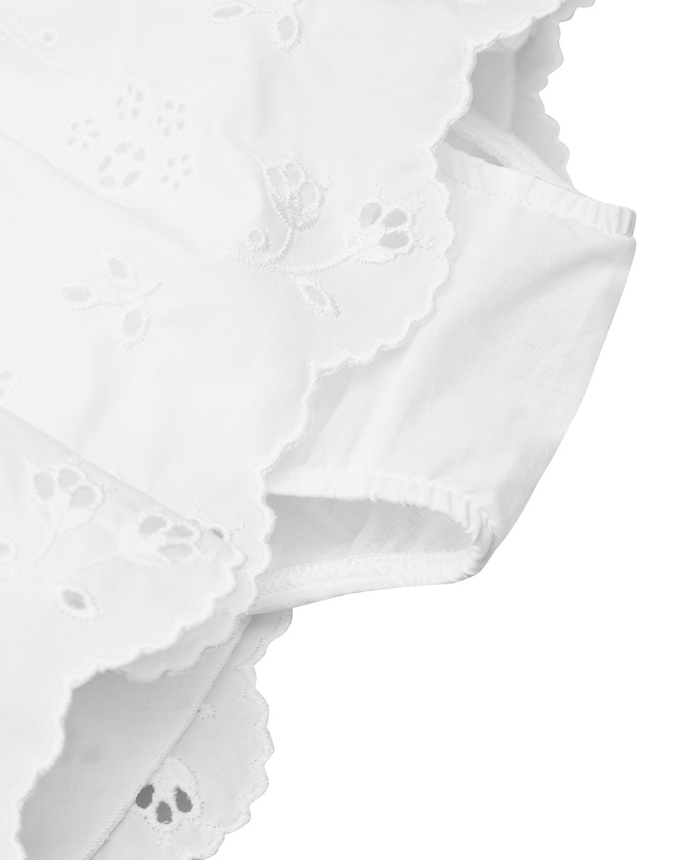 Детское платье Dolce&Gabbana Kids L2JD3W-G7B3B, белый цвет • Купить в интернет-магазине Kameron