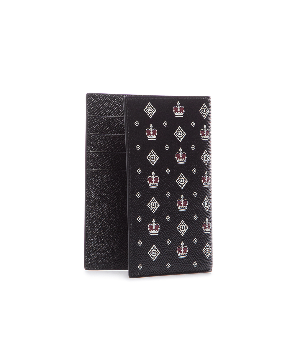 Шкіряна обкладинка для документів Dolce&Gabbana BP2215-AK443, чорний колір • Купити в інтернет-магазині Kameron