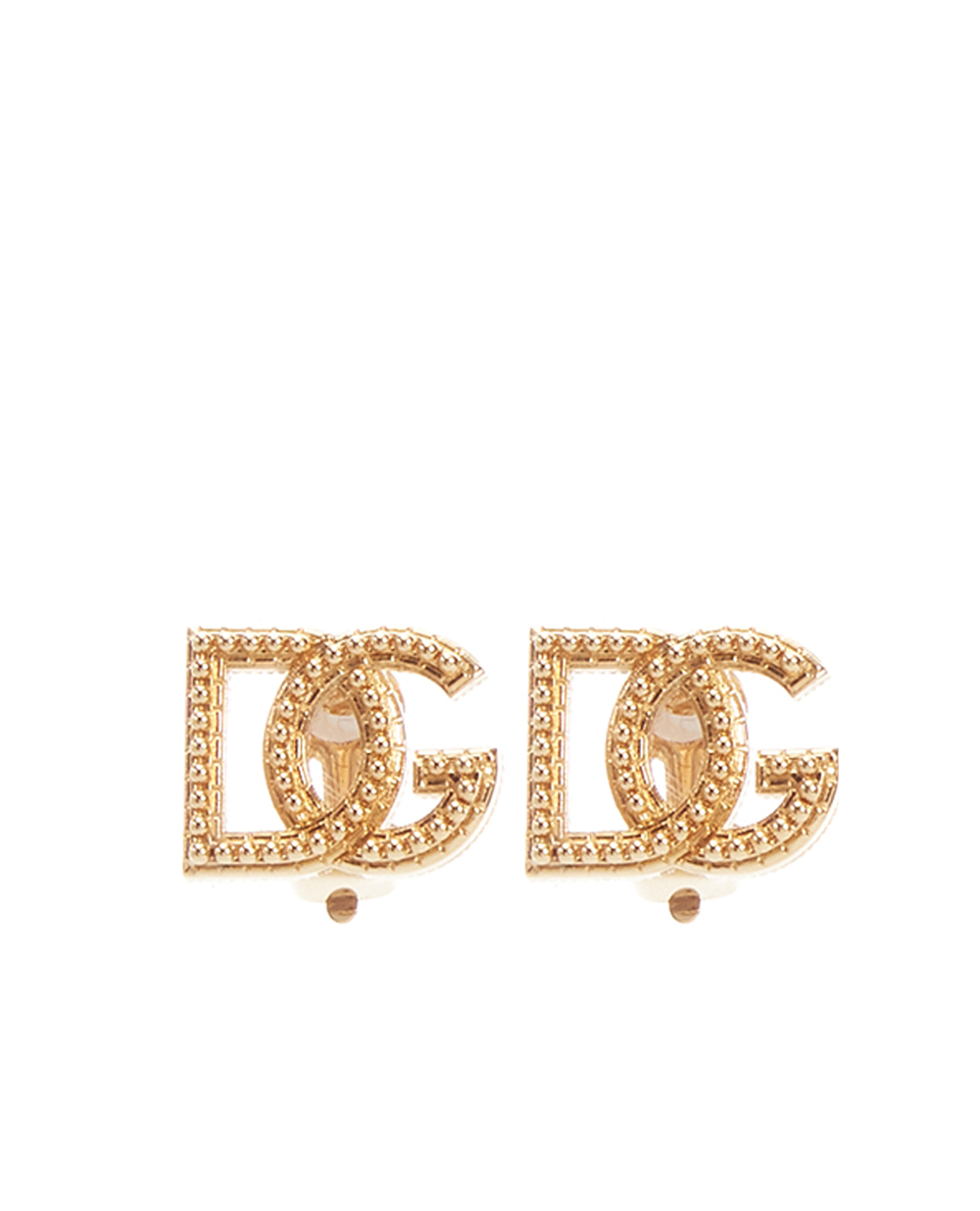 Клипсы Dolce&Gabbana WEM6W1-W1111, золотой цвет • Купить в интернет-магазине Kameron