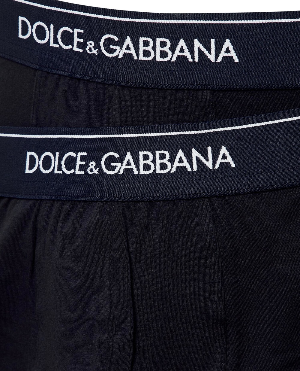 Боксеры (2 шт.) Dolce&Gabbana M9C07J-ONN95, темно-синий цвет • Купить в интернет-магазине Kameron