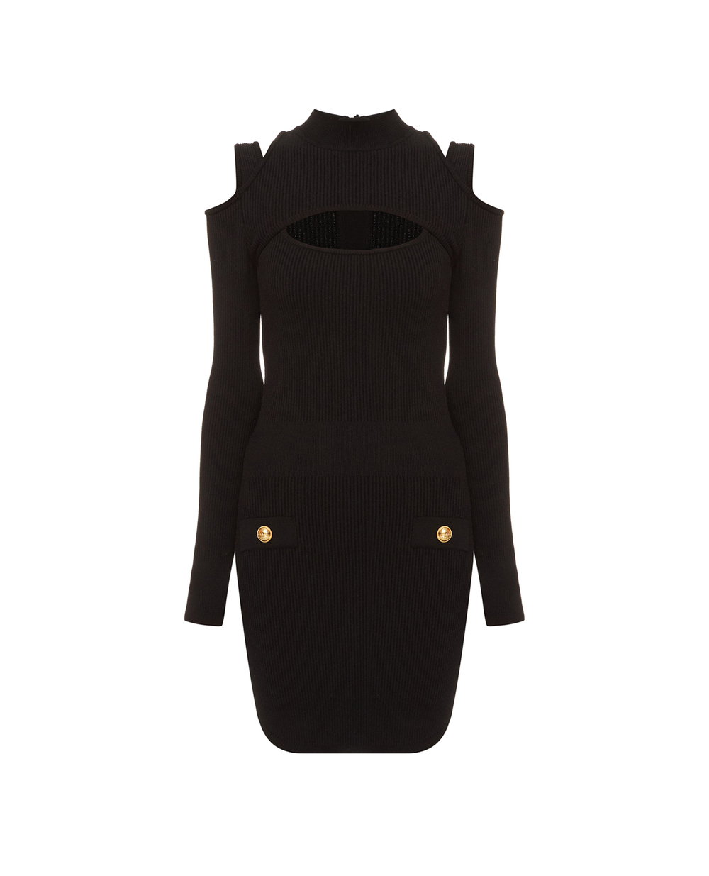 Платье Balmain VF0R8100K211, черный цвет • Купить в интернет-магазине Kameron
