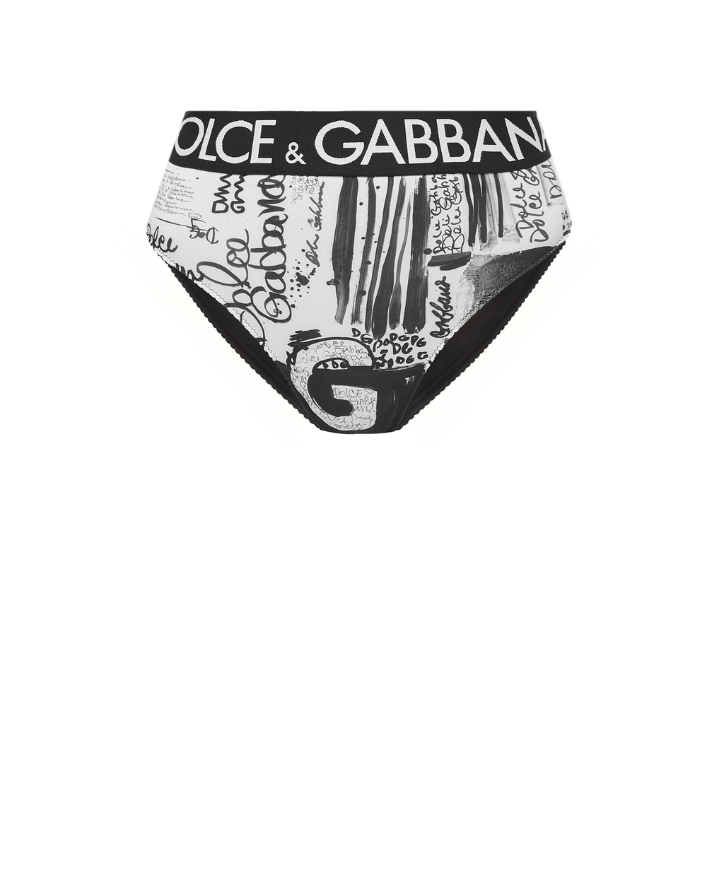 Трусики Dolce&Gabbana O2C37T-FSGXK, білий колір • Купити в інтернет-магазині Kameron